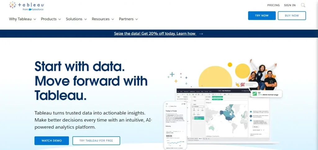 Tableau AI Official Website