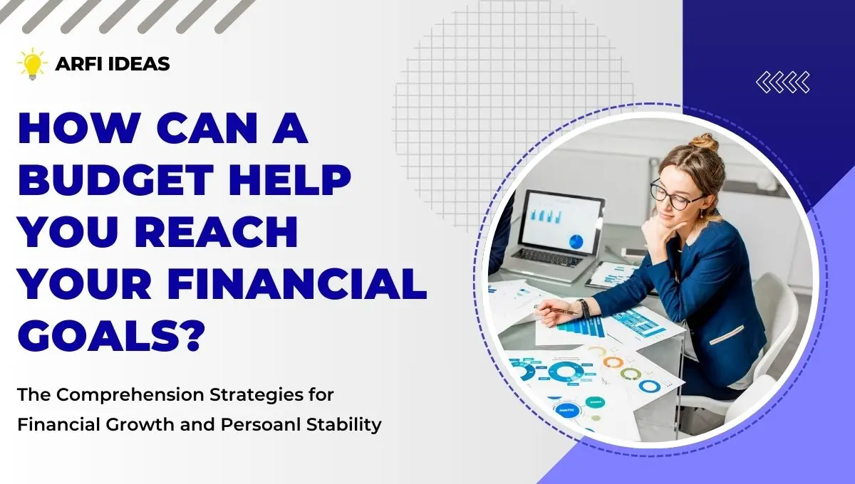 A woman sits at her desk, diligently analyzing financial charts and graphs on her laptop. She's focused on how can a budget help you reach your financial goals, aiming to turn data into a roadmap for future success.